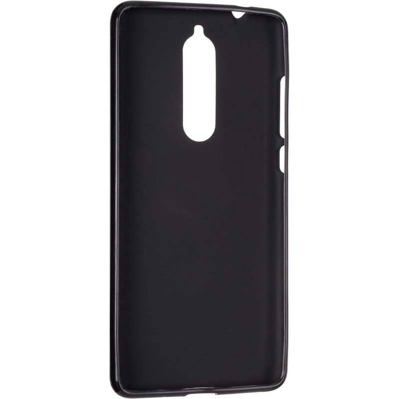 Накладка Soft silicone для Nokia 5.1 чорна-1
